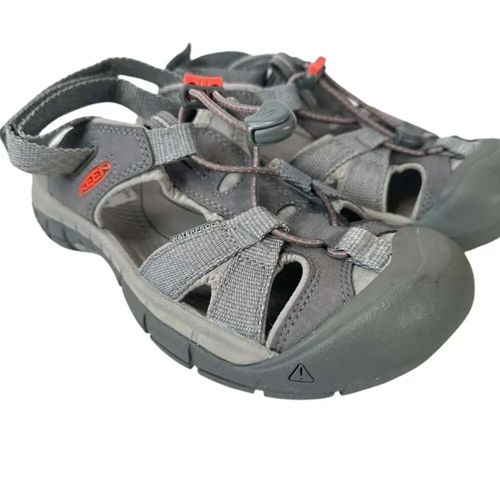 KEEN Ravine H2 Womens Sandals Size 8 Grey Water Hiking Outdoor Trail Casual